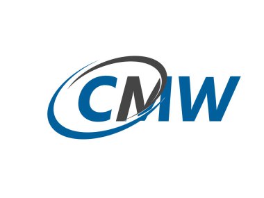 harf yaratıcı modern zarif logo tasarımı cmw