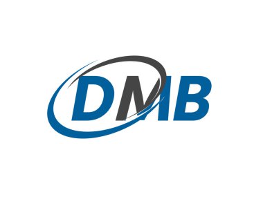 harf yaratıcı modern zarif logo tasarımı dmb