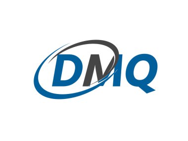 harf yaratıcı modern zarif logo tasarımı dmq