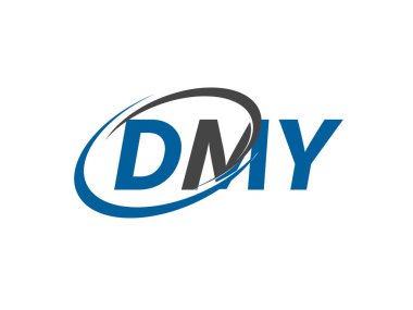 mektup yaratıcı modern zarif logo tasarımı dmy