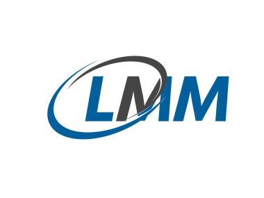 LMM harfli modern zarif logo tasarımı
