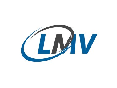 LMV harfli modern zarif logo tasarımı