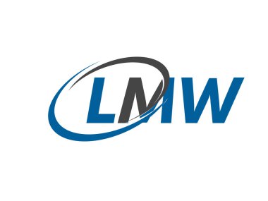 LMW harfli modern zarif logo tasarımı