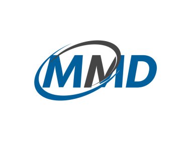 MMD harfli modern zarif logo tasarımı