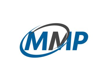 MMP harfi yaratıcı modern zarif logo tasarımı