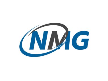 NMG harfi yaratıcı modern zarif logo tasarımı