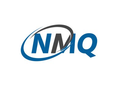 NMQ harfi yaratıcı modern zarif logo tasarımı