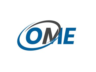 OME mektup yaratıcı modern zarif logo tasarımı