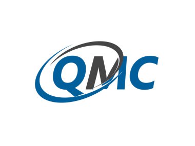 QMC harfi yaratıcı modern zarif logo tasarımı