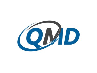 QMD harfi yaratıcı modern zarif logo tasarımı