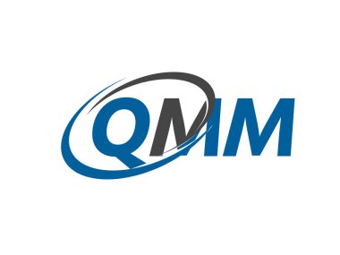 QMM harfi yaratıcı modern zarif logo tasarımı