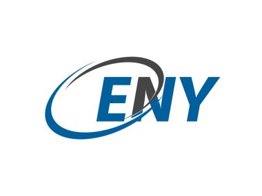ENY mektup yaratıcı modern zarif logo tasarımı
