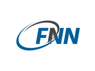 FNN harfi yaratıcı modern zarif logo tasarımı
