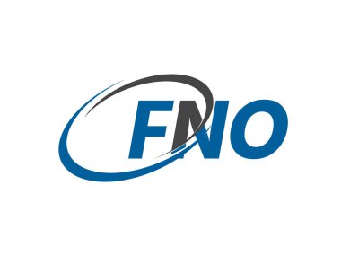 FNO harfi yaratıcı modern zarif logo tasarımı