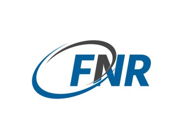 FNR harfi yaratıcı modern zarif logo tasarımı