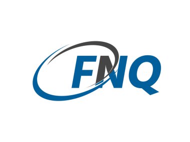 FNQ harfi yaratıcı modern zarif logo tasarımı