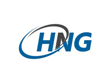 HNG harfi yaratıcı modern zarif logo tasarımı