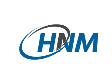 HNM mektup yaratıcı modern zarif logo tasarımı