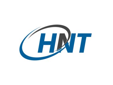 HNT harfi yaratıcı modern zarif logo tasarımı