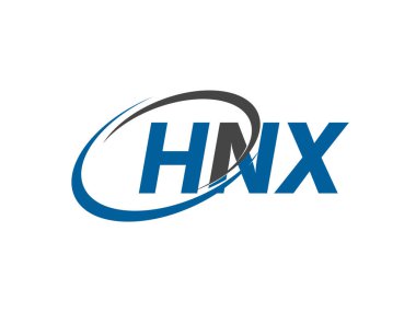 HNX harfli modern zarif logo tasarımı