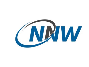NNW harfli modern zarif logo tasarımı