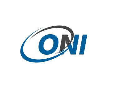 ONI mektup yaratıcı modern zarif logo tasarımı