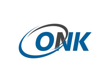 ONK harfi yaratıcı modern zarif logo tasarımı