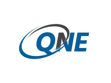 QNE harfi yaratıcı modern zarif logo tasarımı