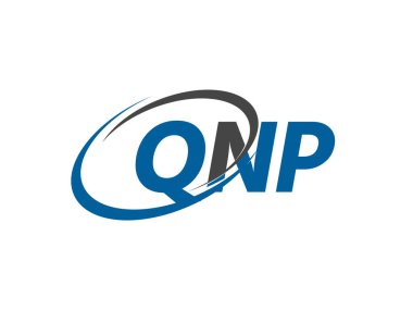 QNP harfi yaratıcı modern zarif logo tasarımı