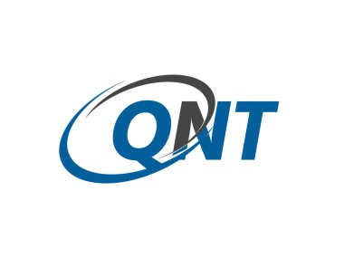 QNT harfi yaratıcı modern zarif logo tasarımı