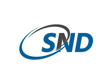 SND harfli modern zarif logo tasarımı