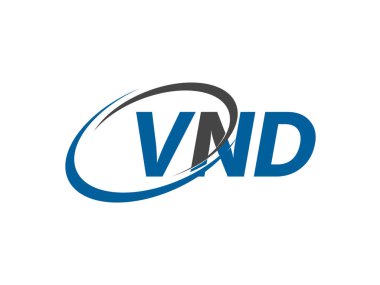 VND harfli modern zarif logo tasarımı