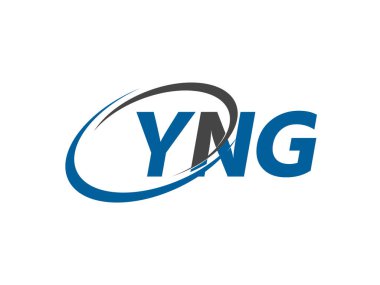 YNG harfi yaratıcı modern zarif logo tasarımı