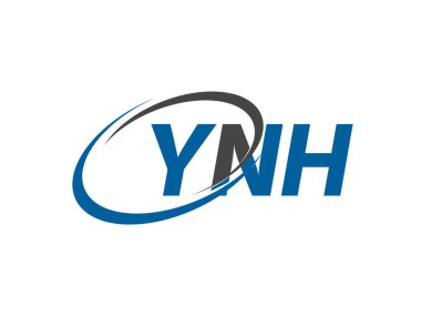 YNH harfli modern zarif logo tasarımı
