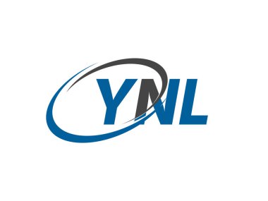 YNL harfi yaratıcı modern zarif logo tasarımı