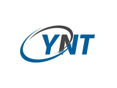 YNT harfi yaratıcı modern zarif logo tasarımı