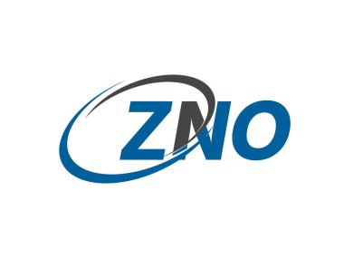 ZNO mektup yaratıcı modern zarif logo tasarımı