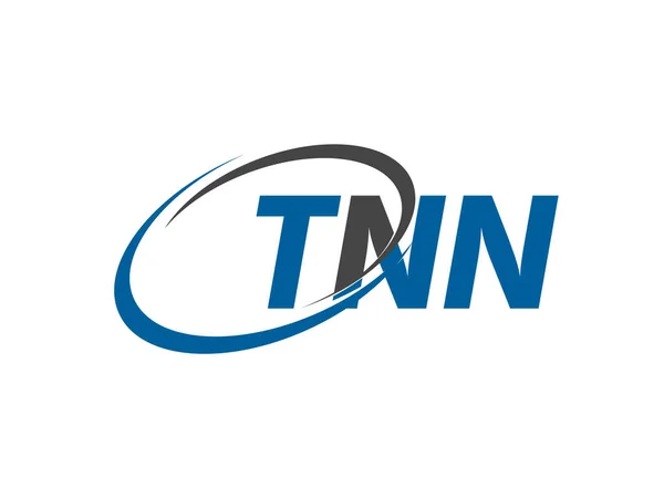 Tnn Harfi Yaratıcı Modern Zarif Logo Tasarımı — Stok Vektör