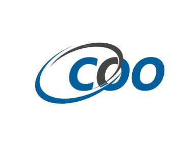 COO yaratıcı logo tasarımı vektör çizimi   