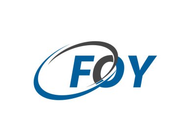 GOY yaratıcı logo tasarımı vektör çizimi   