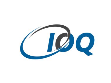 harf yaratıcı modern zarif logo tasarımı IOQ