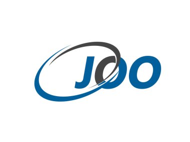 mektup yaratıcı modern zarif logo tasarımı JOO
