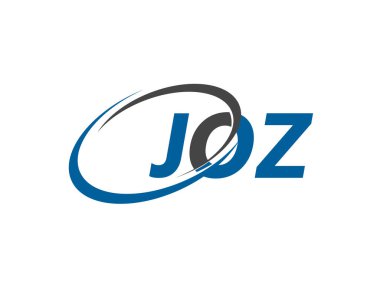 harf yaratıcı modern zarif logo tasarımı JOZ