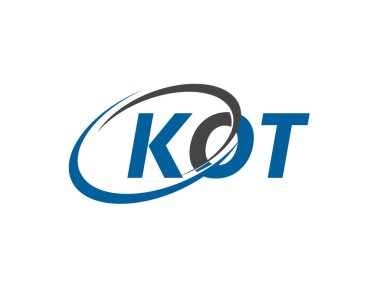 harf yaratıcı modern zarif logo tasarımı KOT