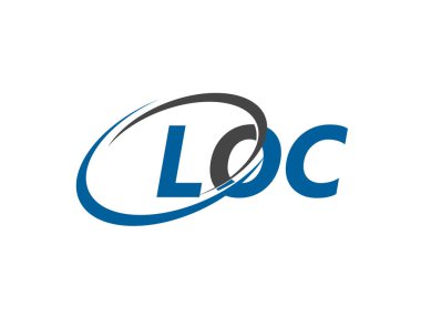 harf yaratıcı modern zarif logo tasarımı LOC