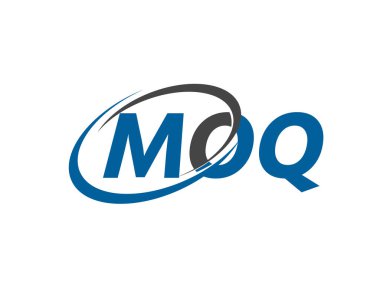 MOQ harfi modern zarif logo tasarımı