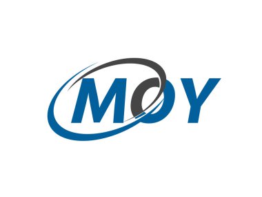 MOY mektup yaratıcı modern zarif logo tasarımı