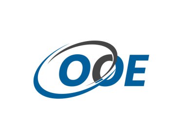 OOE harfi yaratıcı modern zarif logo tasarımı