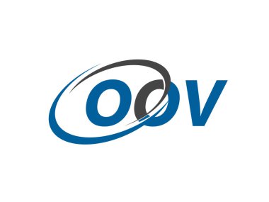OOV harfi modern zarif logo tasarımı