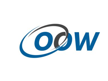 OOOW harfli modern zarif logo tasarımı